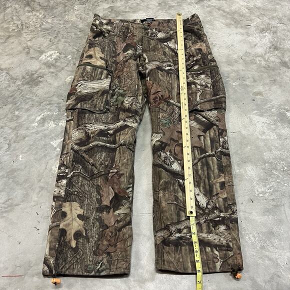 Mossy Oak Break Up Infinity Pants Mens Large 36-38 Cargo Hunting Fishing - Picture 2 of 10